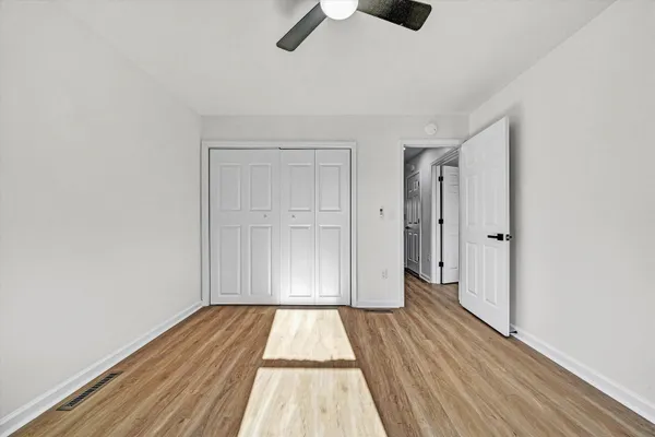 wooden floor in an empty room