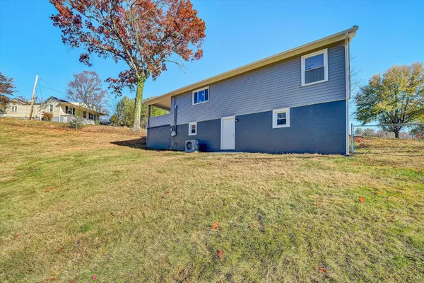 a house view with a outdoor space