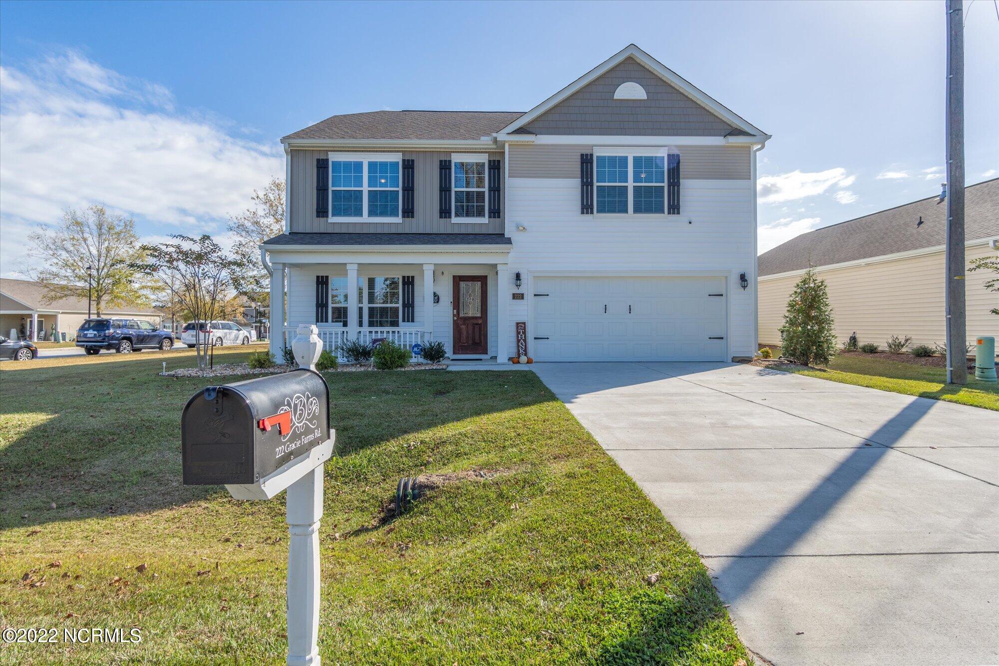 222 Gracie Farms Road, New Bern, NC 28560 Compass