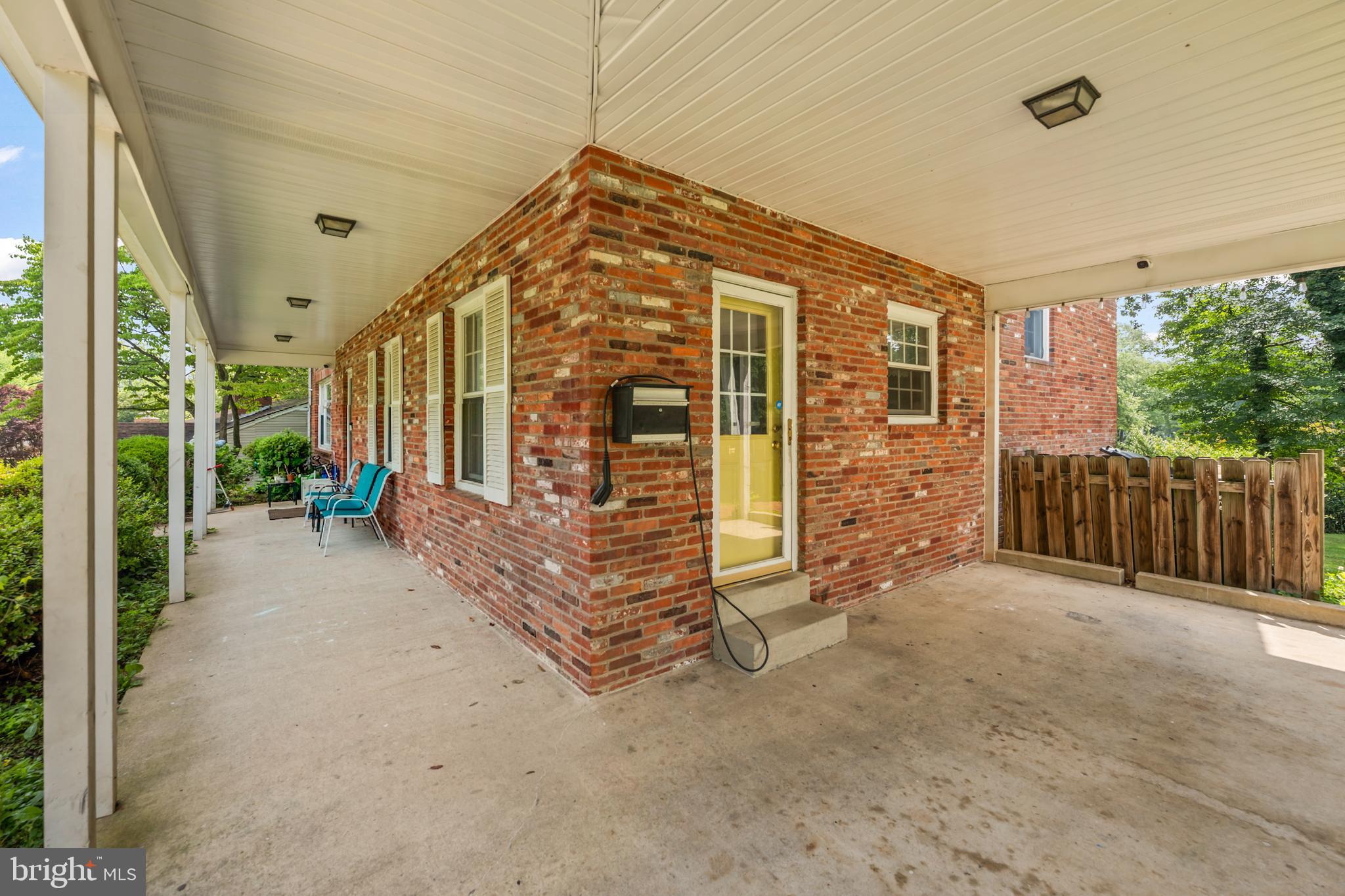 6711 Doane Avenue Springfield, VA 22152 - Photo 3 of 13 Covered Carport & Front Porch