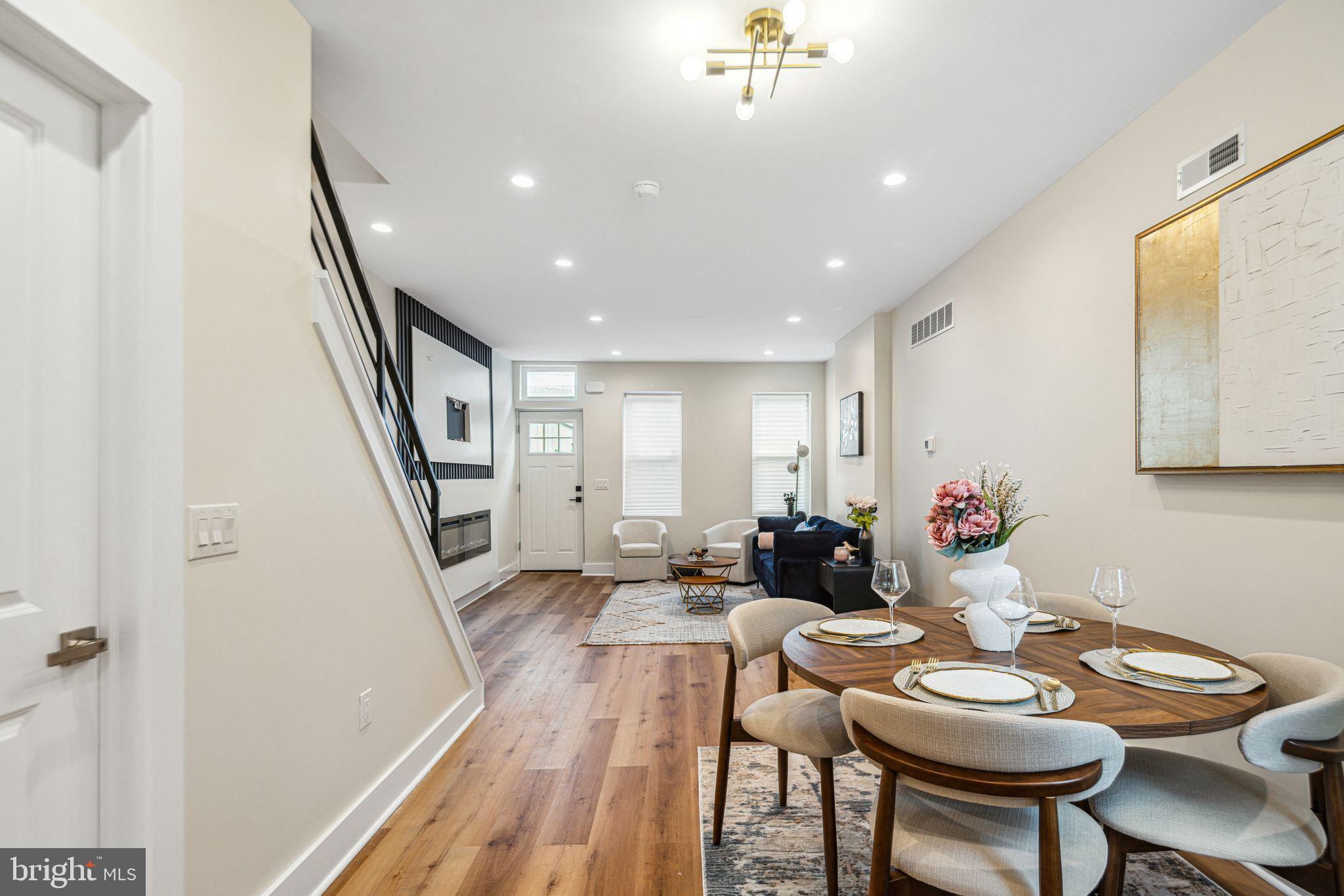 1812 East Letterly Street Philadelphia, PA 19125 - Photo 7 of 26 a living room with furniture and a wooden floor