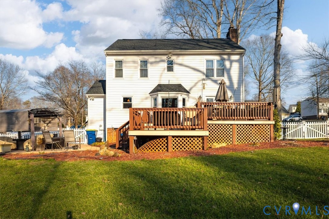 2604 Brookforest Terrace Midlothian, VA 23112 - Photo 45 of 49 a front view of a house with a garden