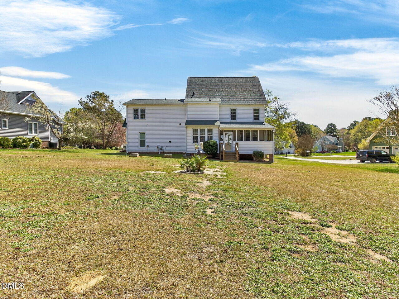 6104 Wolverhampton Drive Raleigh, NC 27603 - Photo 25 of 35 a front view of a house with a yard