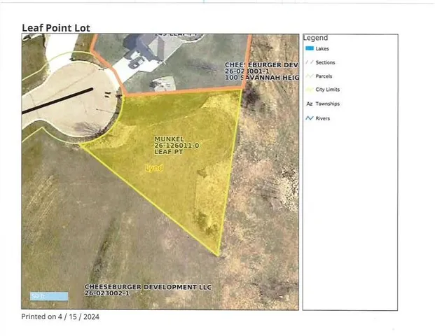 $45,000 | Xxx Leaf Point, Lynd, MN 56157