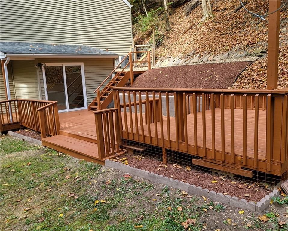 279 Nelson Run Road Pittsburgh, PA 15237 - Photo 34 of 38 a view of a backyard with a garden