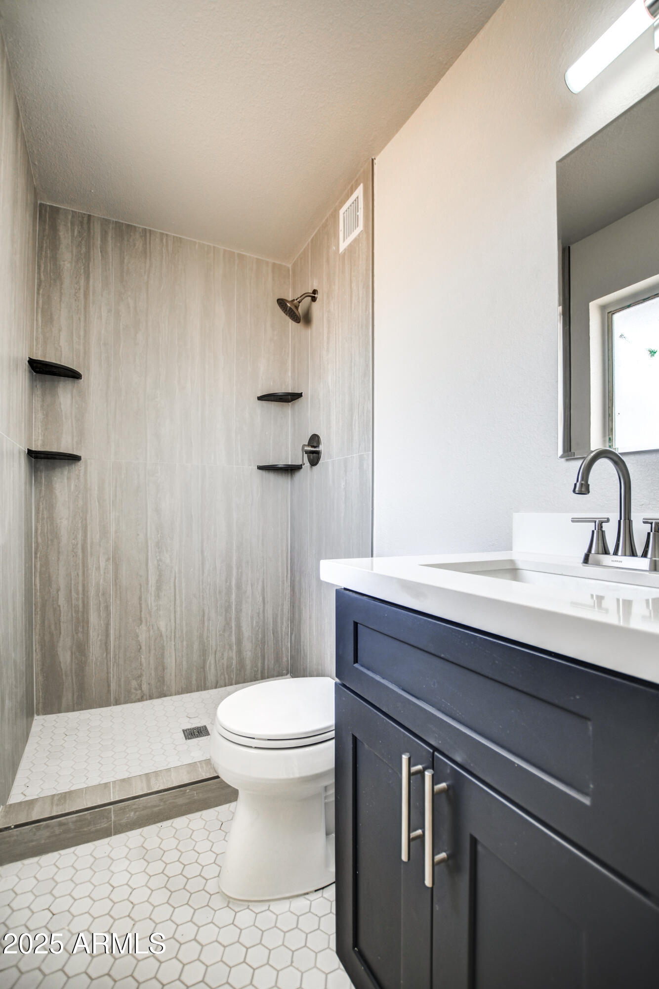 4870 West Almeria Road Phoenix, AZ 85035 - Photo 13 of 22 a bathroom with a sink a toilet and shower