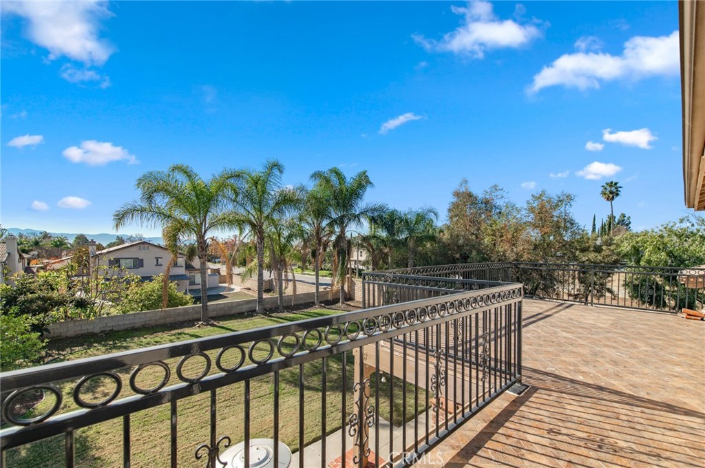 9111 Hamilton Street Rancho Cucamonga, CA 91701 - Photo 37 of 46 a view of a balcony