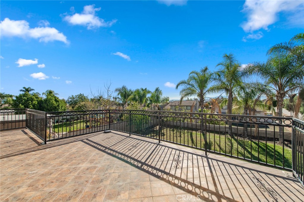 9111 Hamilton Street Rancho Cucamonga, CA 91701 - Photo 38 of 46 a view of balcony with outdoor space