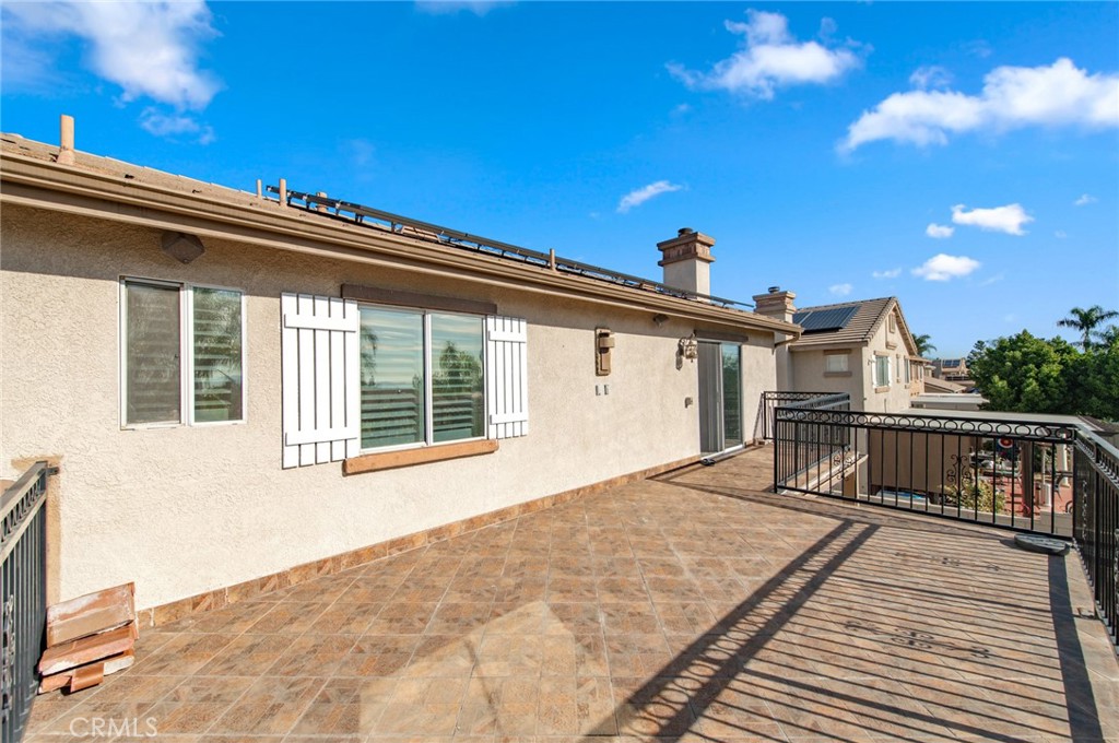 9111 Hamilton Street Rancho Cucamonga, CA 91701 - Photo 43 of 46 a view of a roof deck