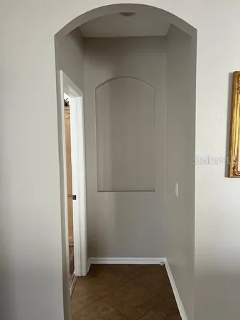 a view of a small space