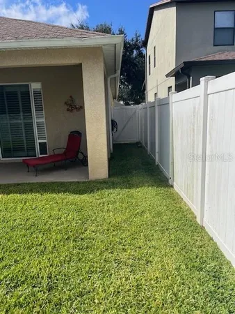 a view of outdoor space and yard