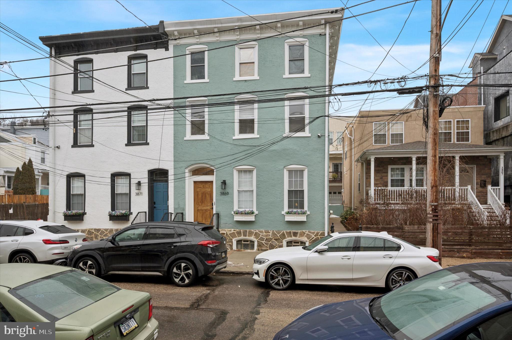 3869 Terrace Street, Unit 2 Philadelphia, PA 19128 - Photo 16 of 16 a car parked in front of a big house