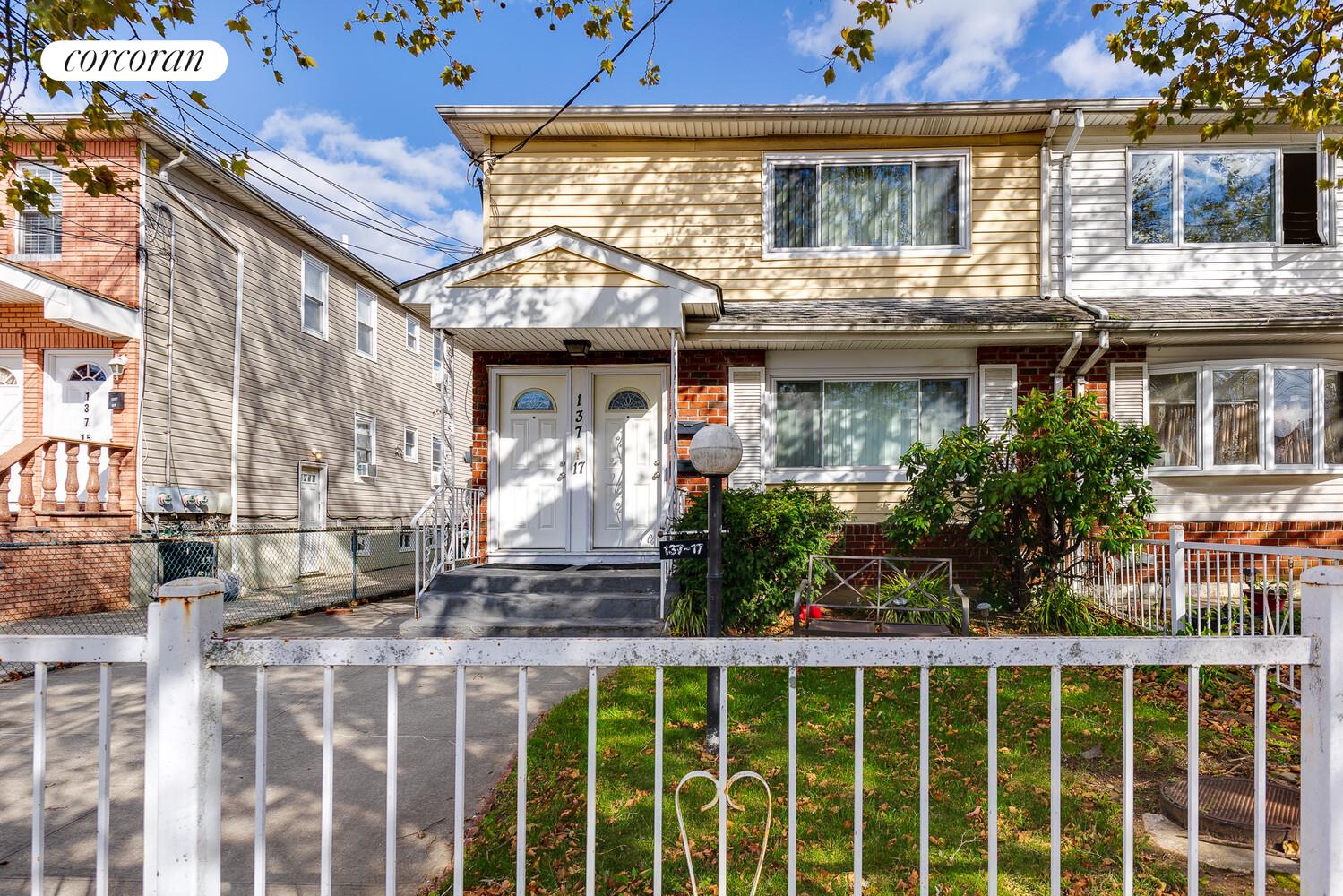 a view of a house with a window