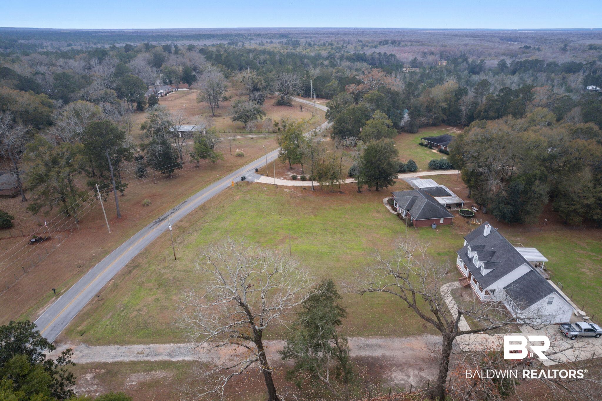 9539 Lakeview Road Bay Minette, AL 36507 - Photo 40 of 45 Aerial view