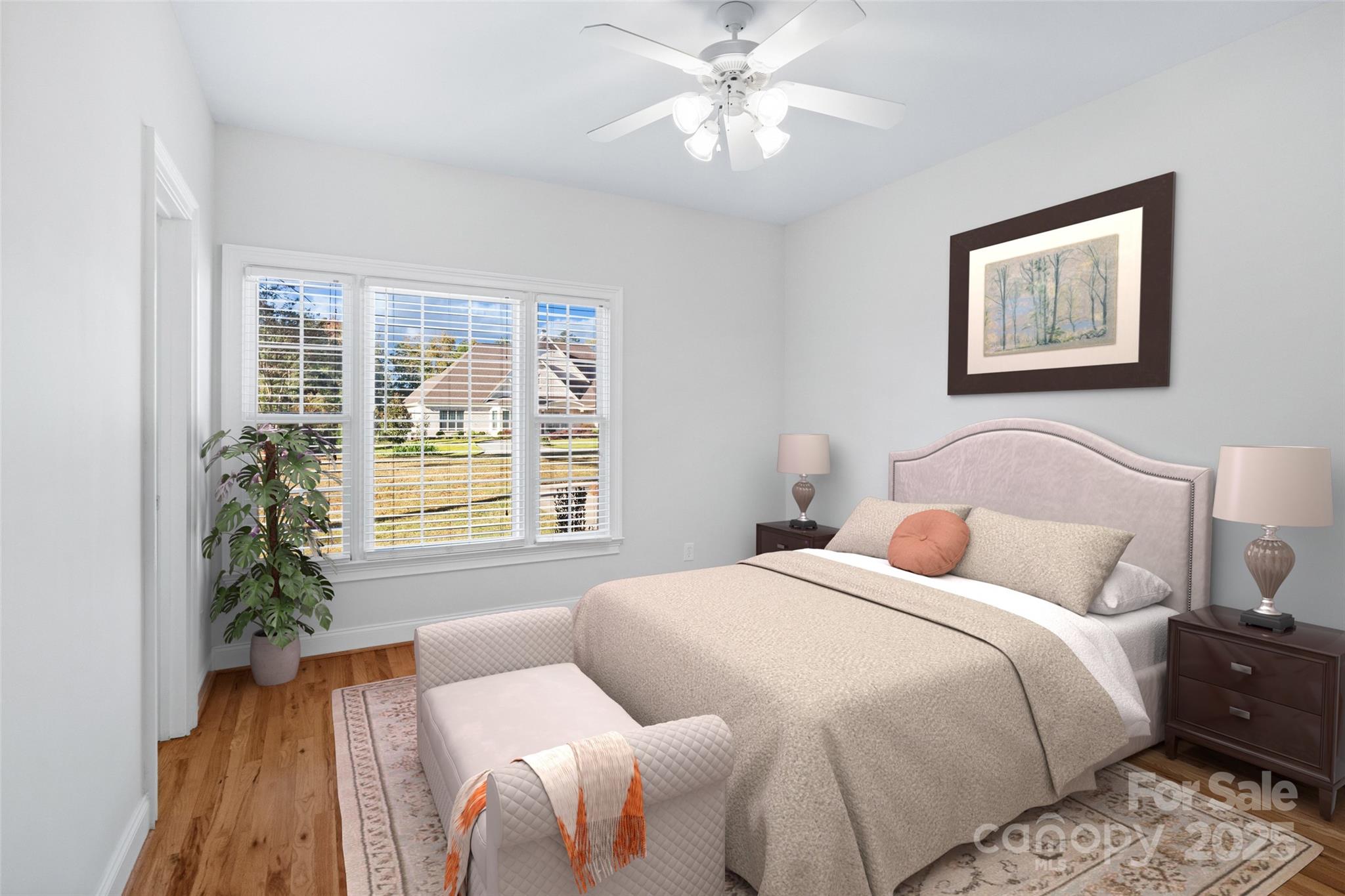 3310 Millstone Creek Road Lancaster, SC 29720 - Photo 23 of 45 a bedroom with bed and a window