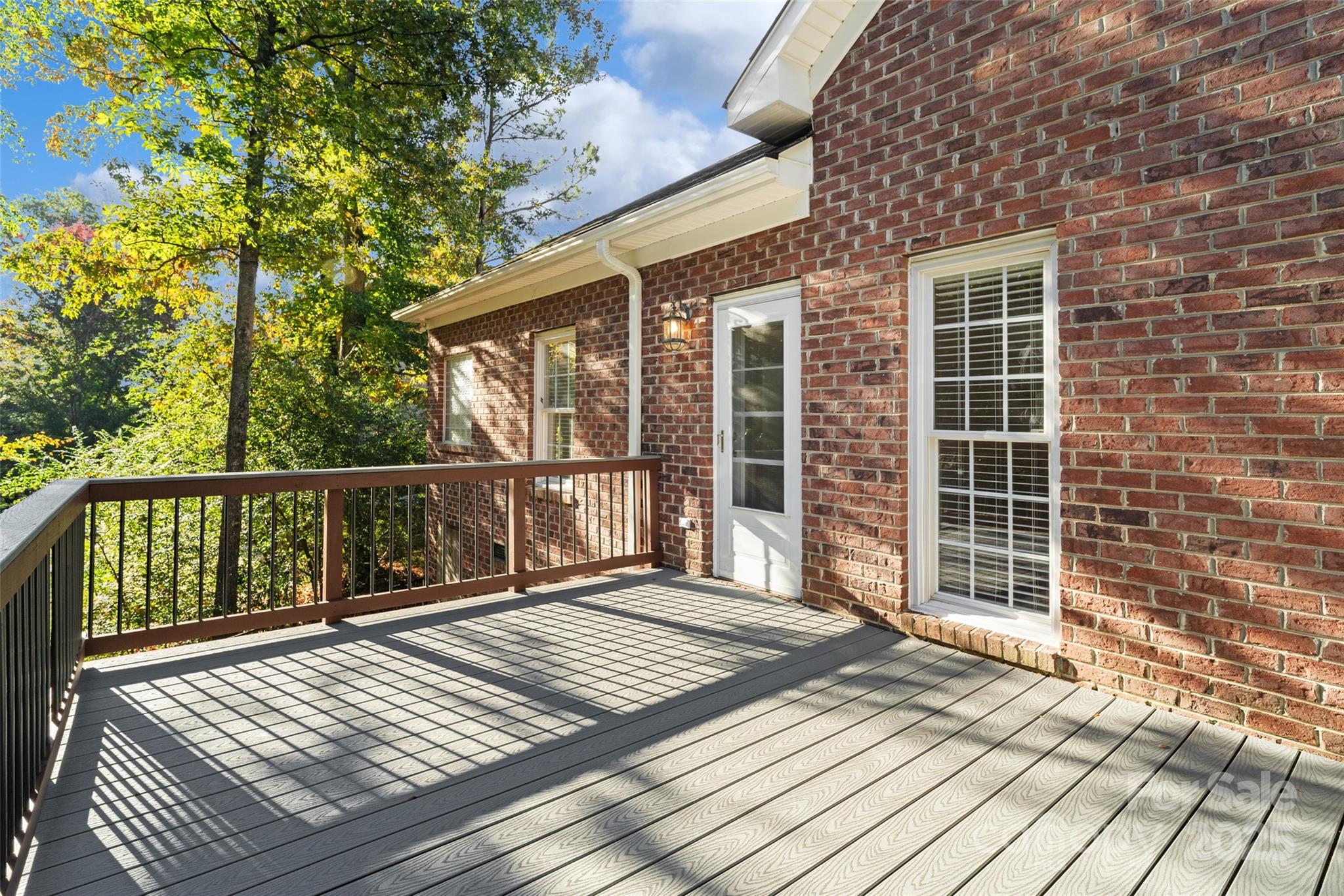3310 Millstone Creek Road Lancaster, SC 29720 - Photo 35 of 45 a balcony view with a wooden floor