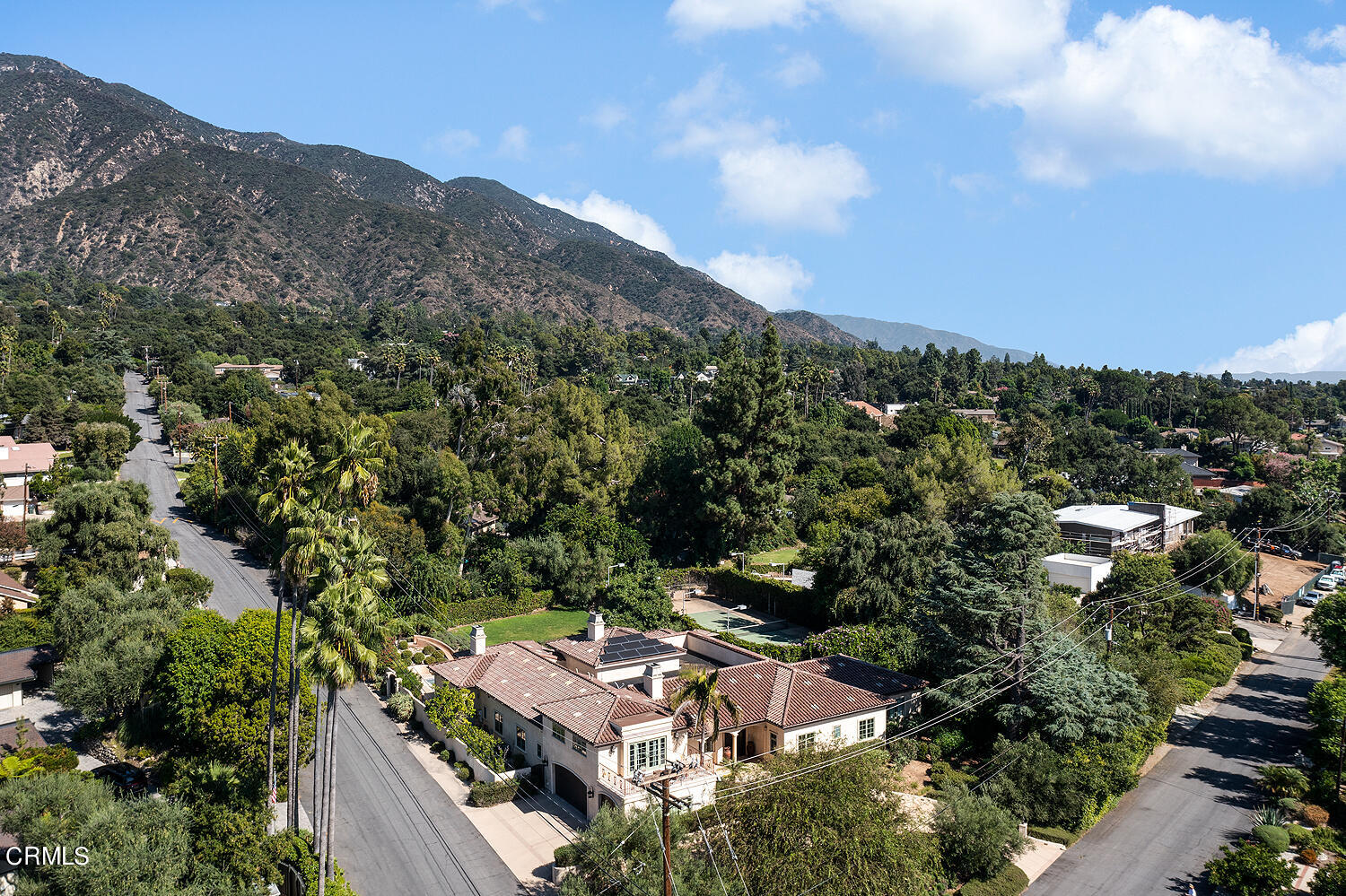1610 Kinneloa Mesa Road Pasadena, CA 91107 - Photo 68 of 72 an aerial view of city with lots of residential buildings