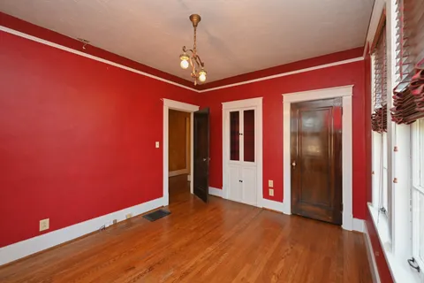 a view of a small space