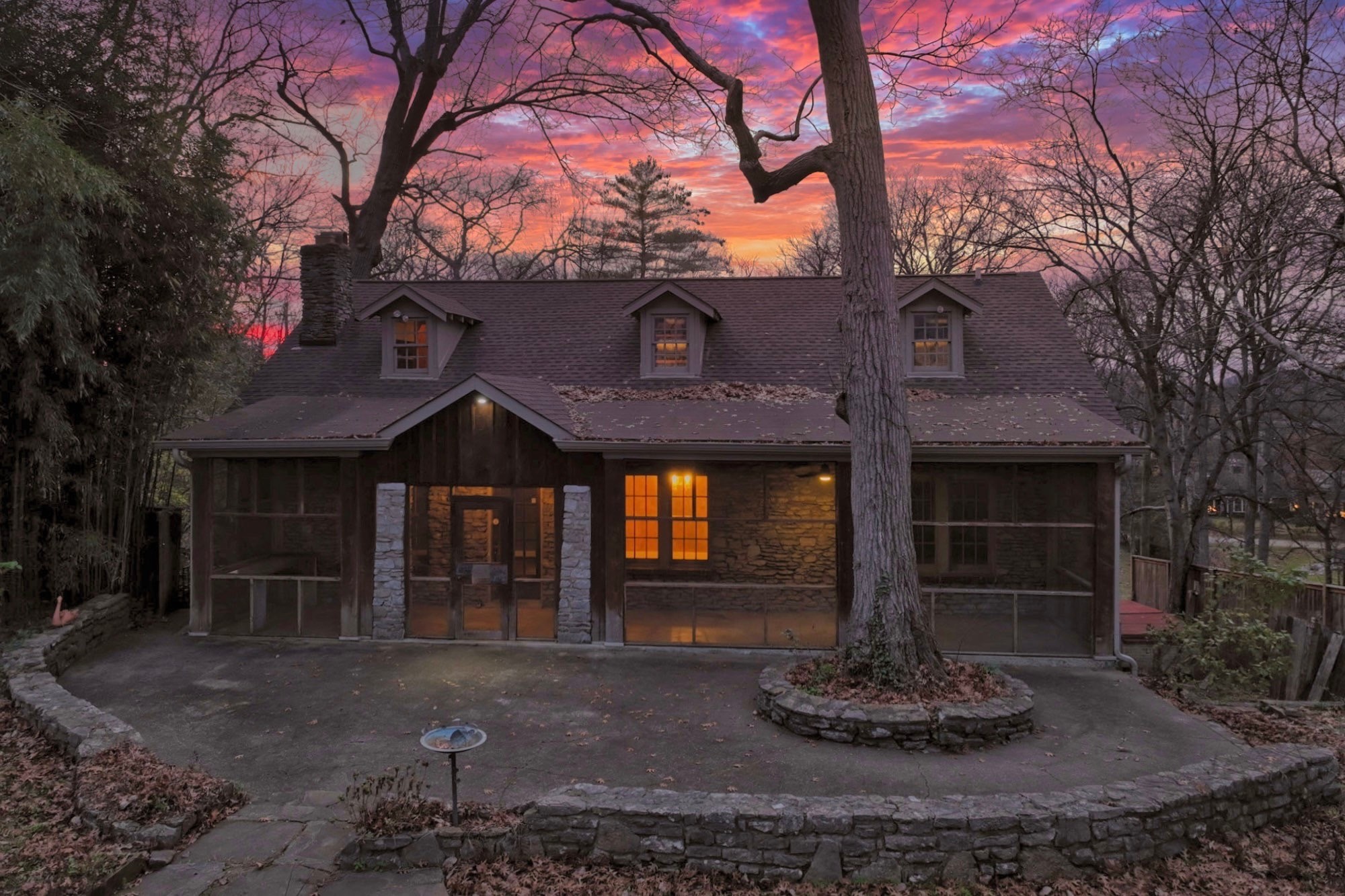4228 Brush Hill Road Nashville, TN 37216 - Photo 4 of 100 a front view of a house with a tree