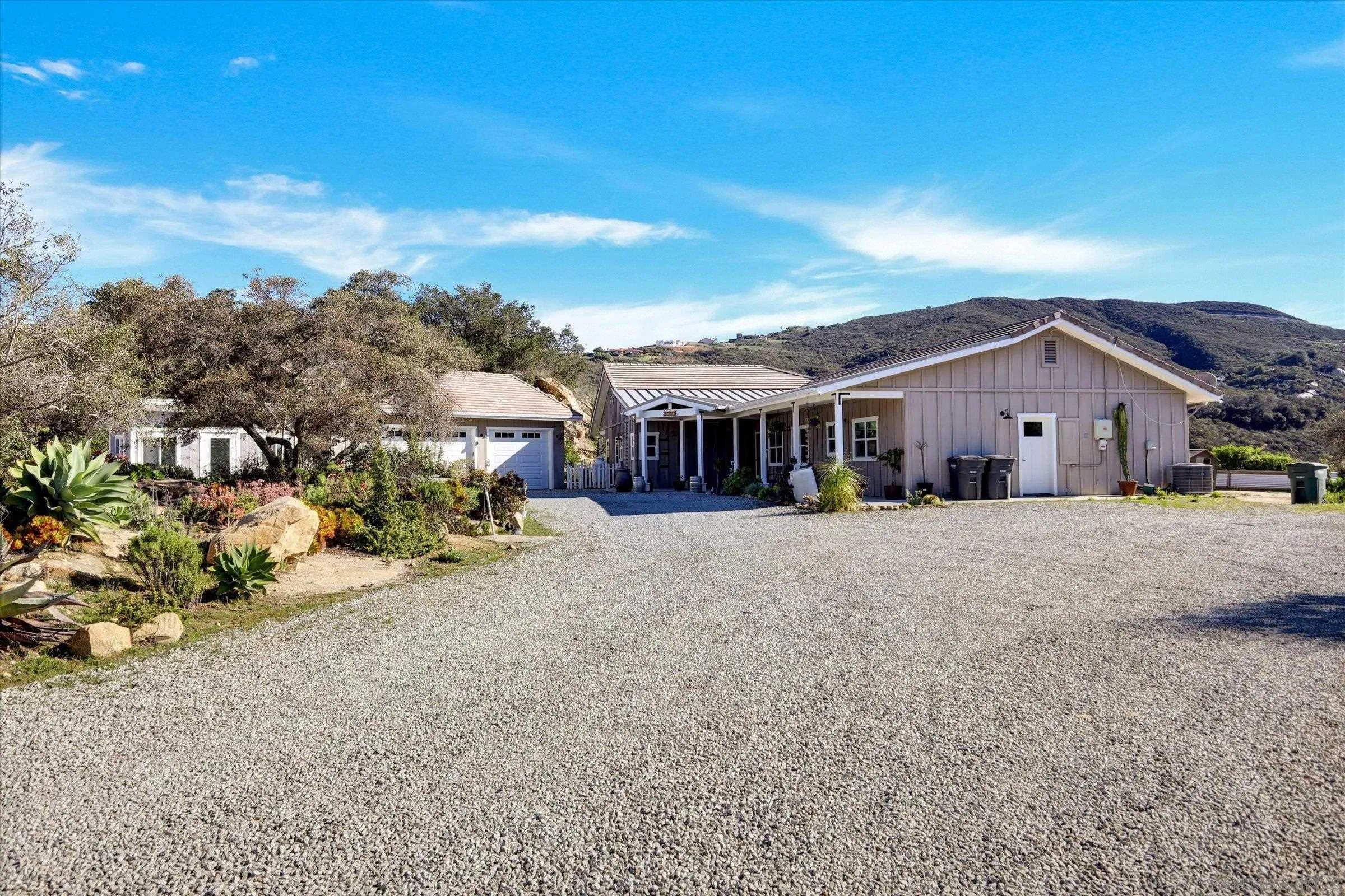 11611 Rancho Heights Road Pala, CA 92059 - Photo 40 of 43 a view of house with outdoor space and sitting area