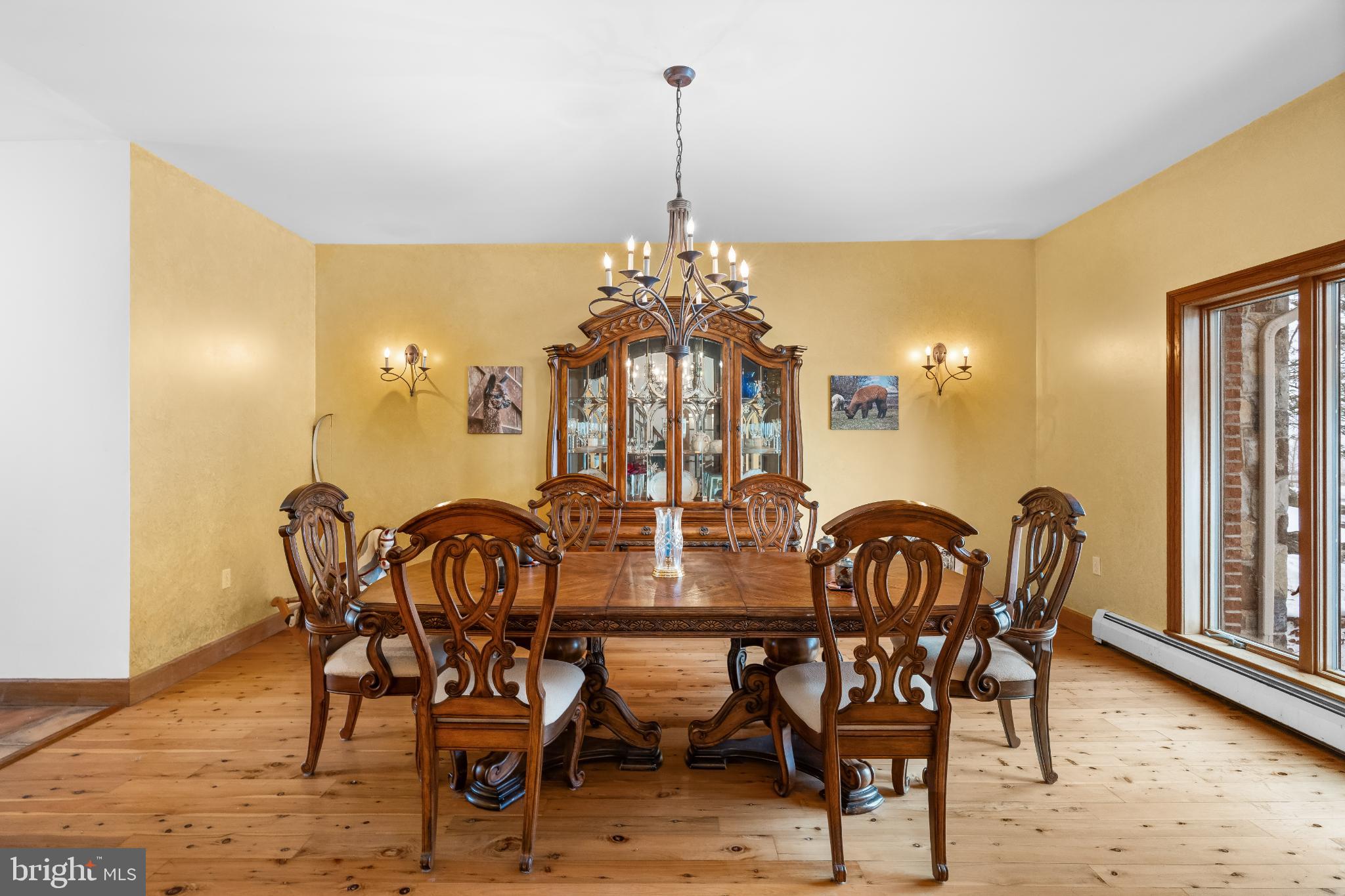 216 Merwinsburg Road Effort, PA 18330 - Photo 27 of 75 Elegant dining space with warm wood accents.
