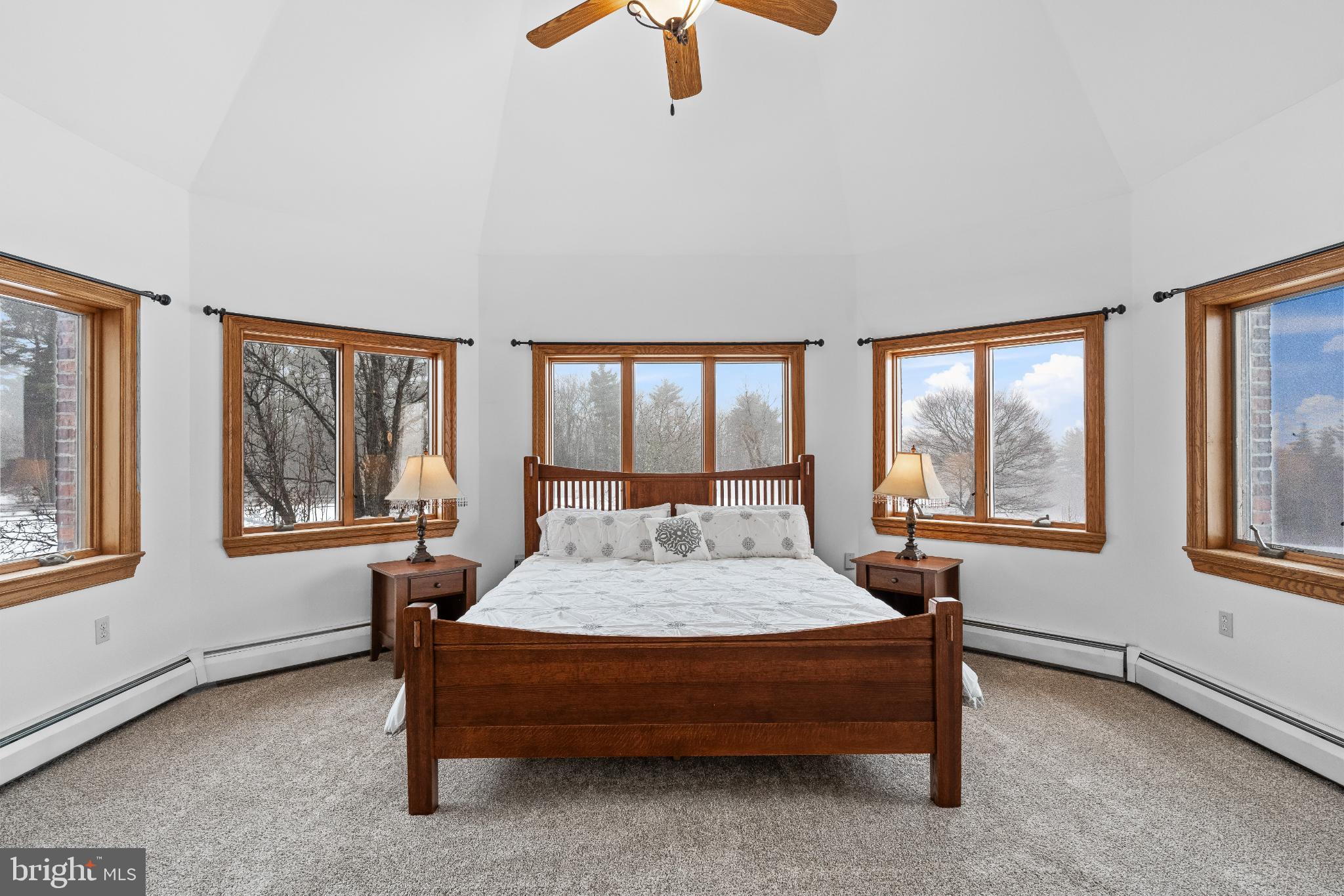 216 Merwinsburg Road Effort, PA 18330 - Photo 33 of 75 Bright and airy bedroom with scenic views.