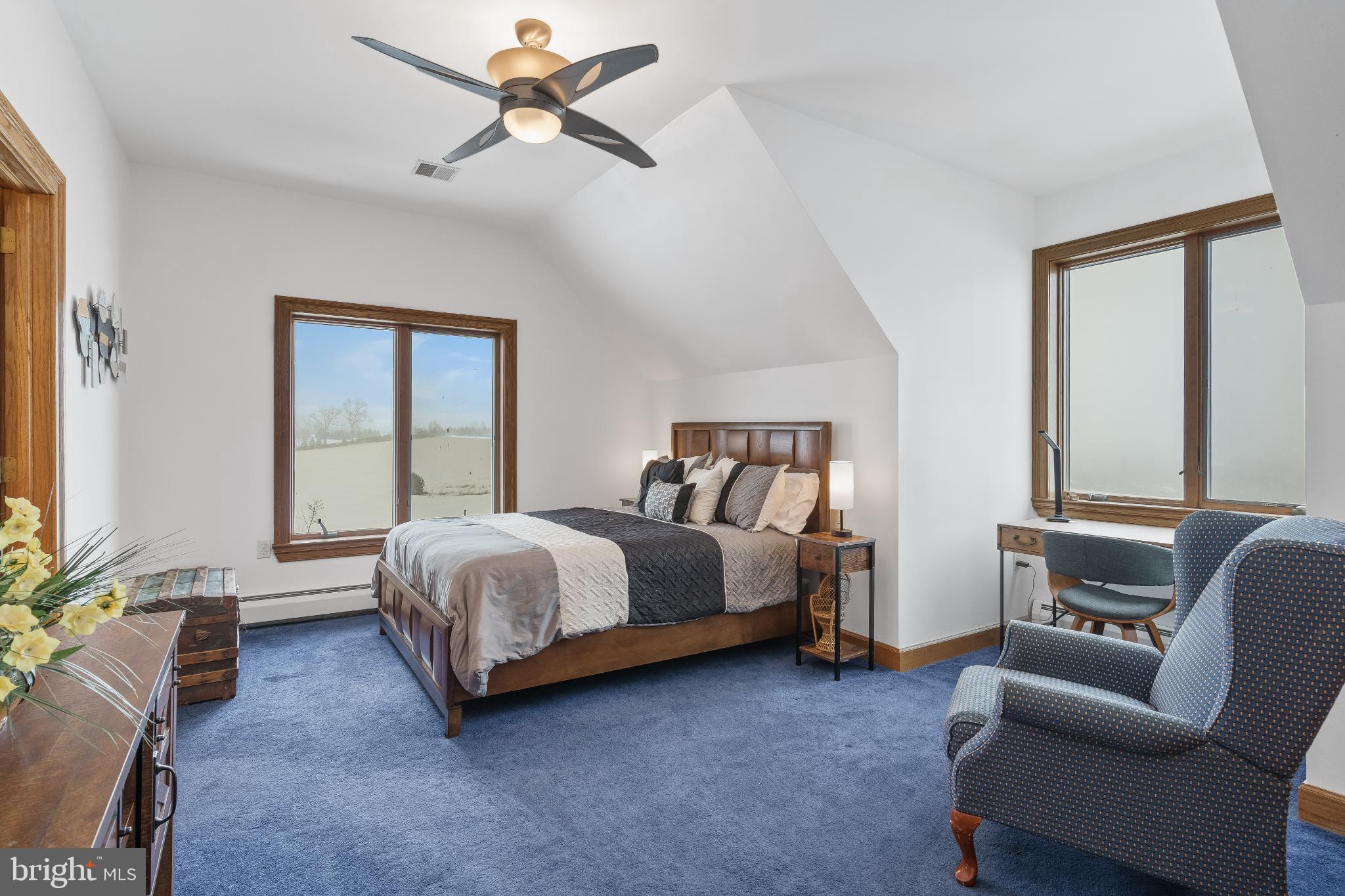 216 Merwinsburg Road Effort, PA 18330 - Photo 43 of 75 Spacious bedroom with modern charm.