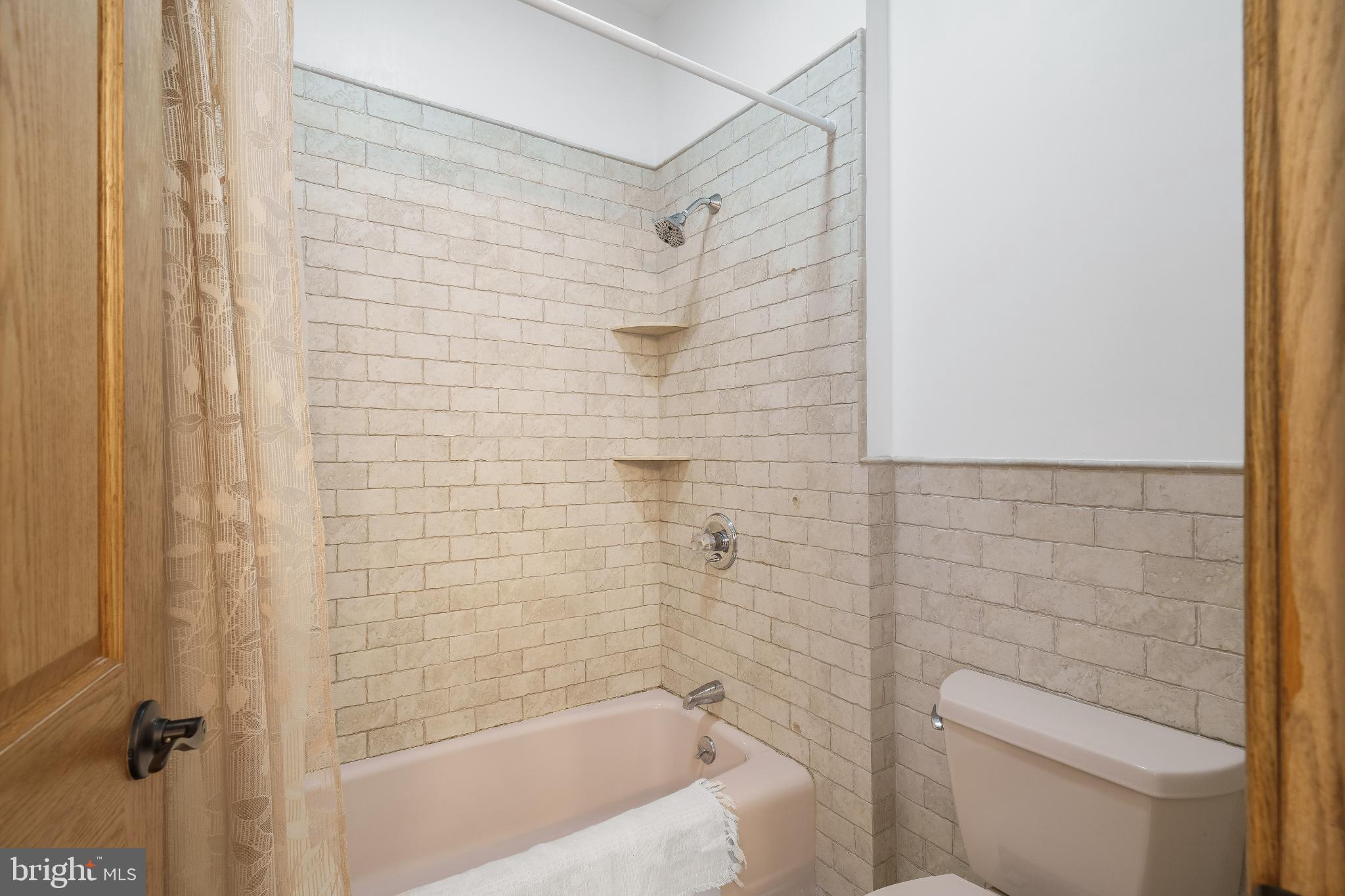 216 Merwinsburg Road Effort, PA 18330 - Photo 49 of 75 Charming bathroom with classic tile accents.