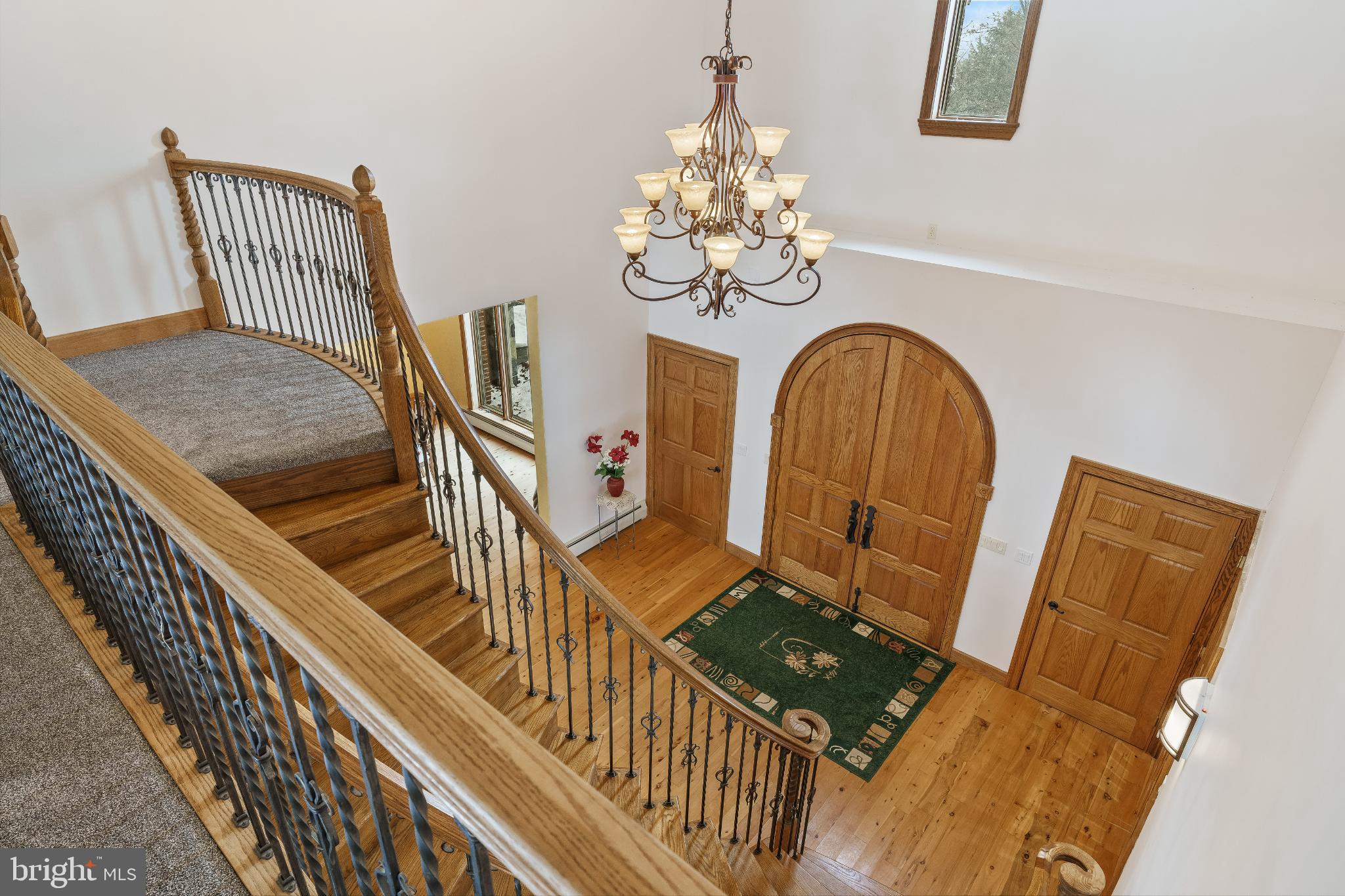 216 Merwinsburg Road Effort, PA 18330 - Photo 54 of 75 Elegant foyer with grand staircase charm.