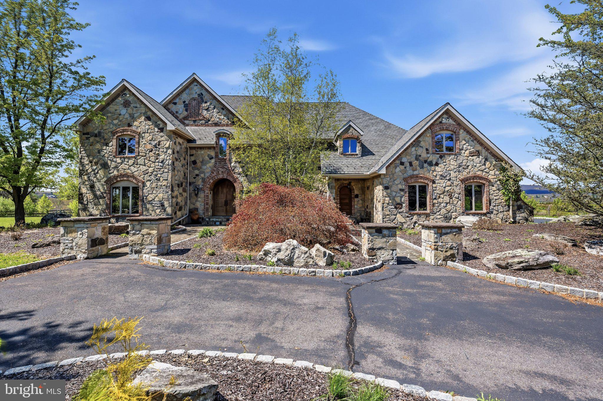 216 Merwinsburg Road Effort, PA 18330 - Photo 63 of 75 Stunning stone estate with lush landscape.