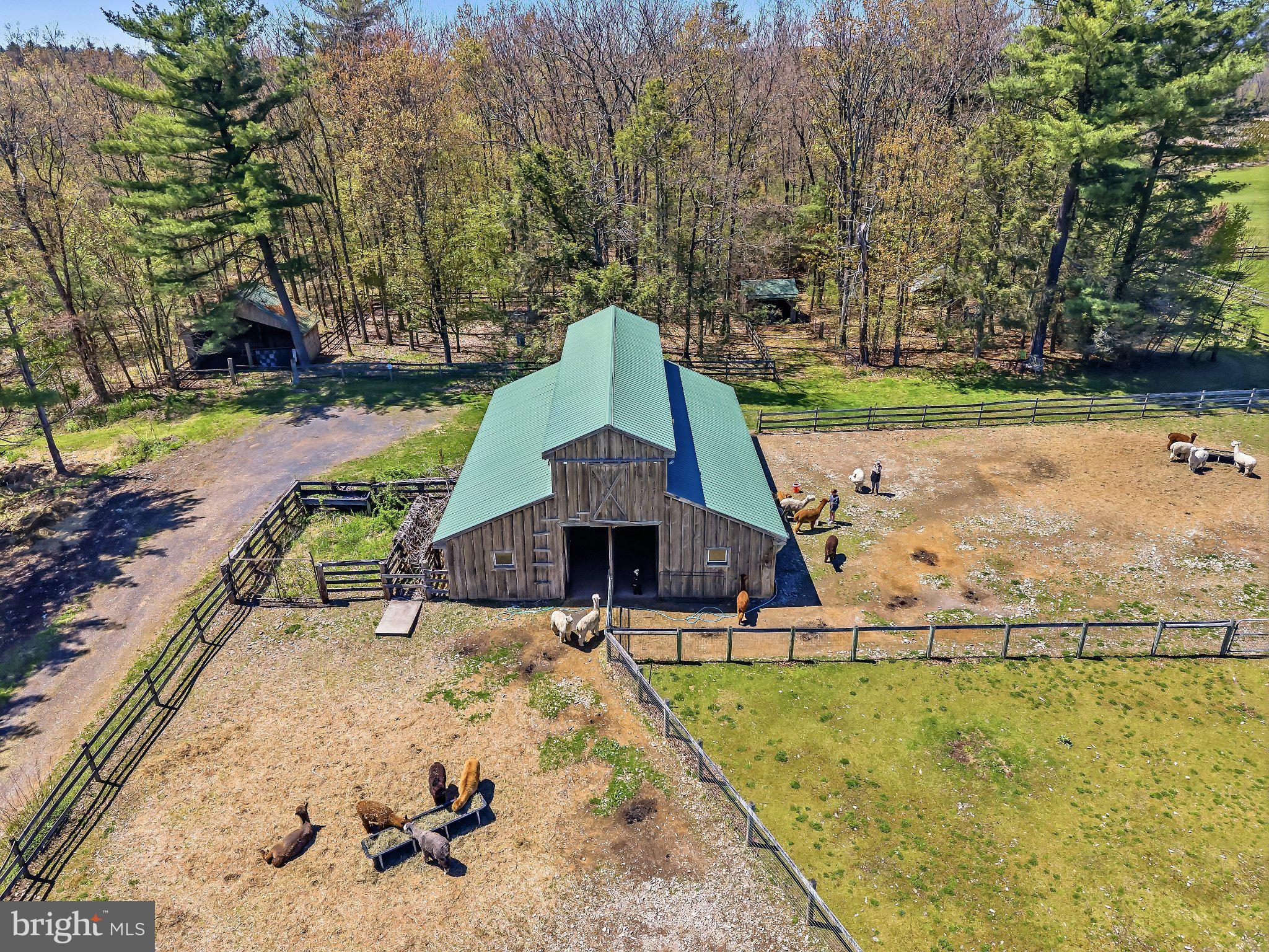 216 Merwinsburg Road Effort, PA 18330 - Photo 8 of 75 Charming barn amidst serene pastures.