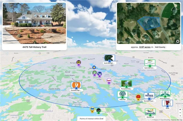 $700,000 | 4475 Tall Hickory Trail, Gainesville, GA 30506