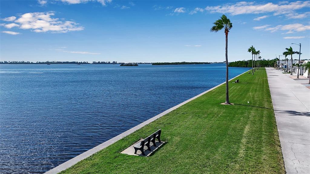 10315 Cortez Road West, Unit 123 Bradenton, FL 34210 - Photo 33 of 64 a view of a terrace with a garden