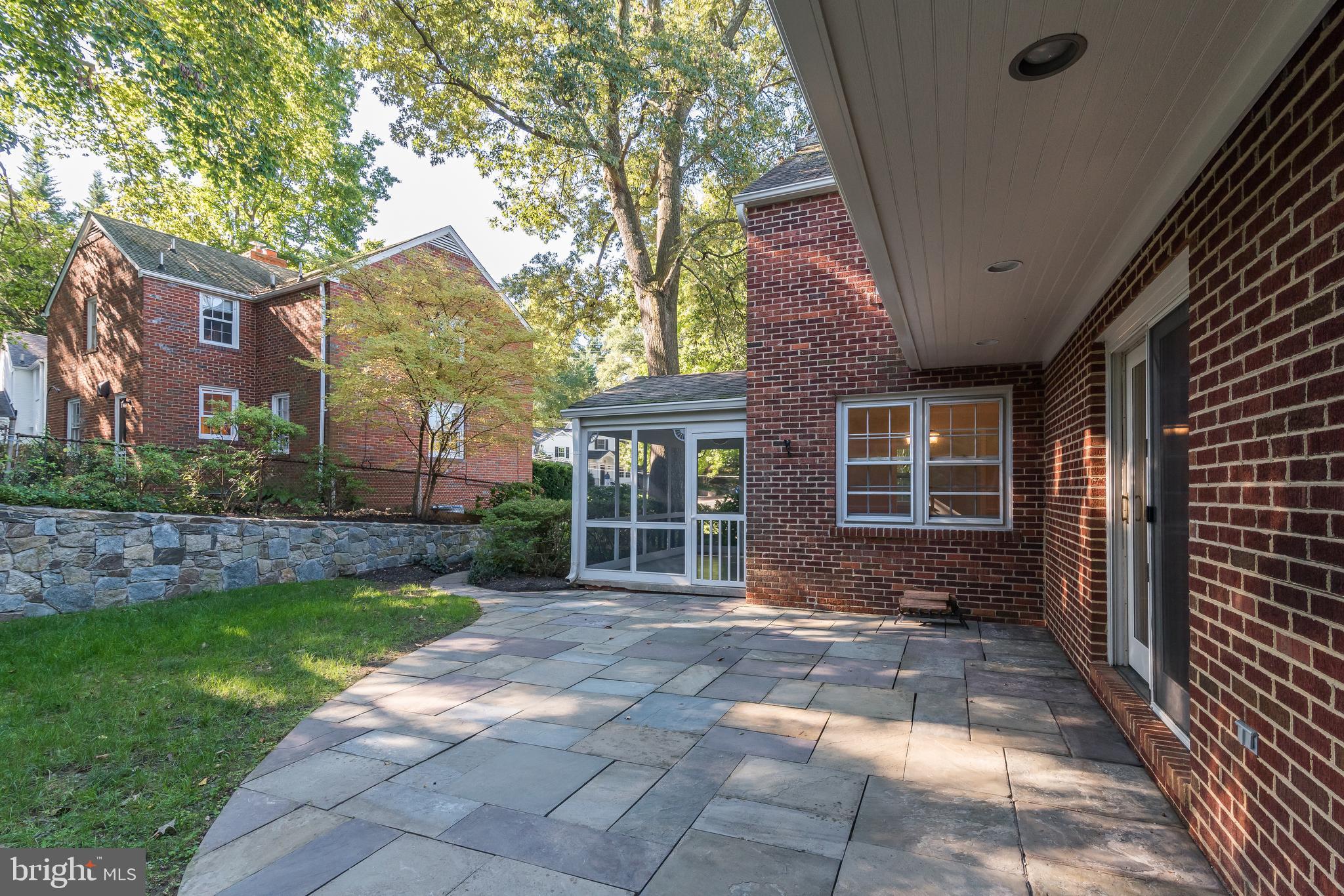 5911 Gloster Road Bethesda, MD 20816 - Photo 71 of 79 Rear patio off Family Room.