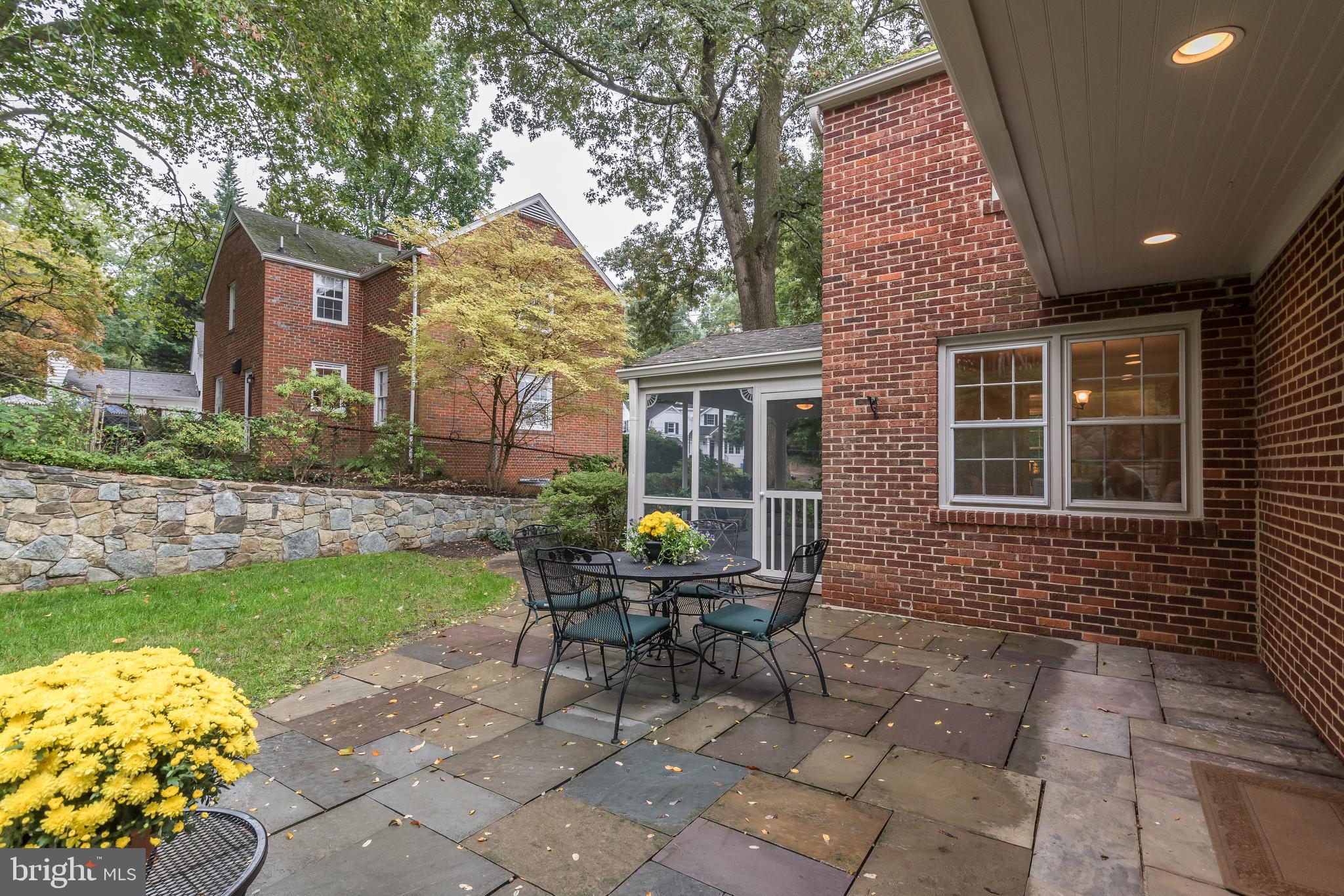 5911 Gloster Road Bethesda, MD 20816 - Photo 73 of 79 Rear patio and yard.