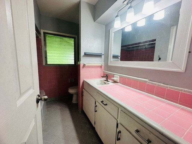 409 Koehl Street Wharton, TX 77488 - Photo 15 of 17 a bathroom with a sink a mirror and a toilet