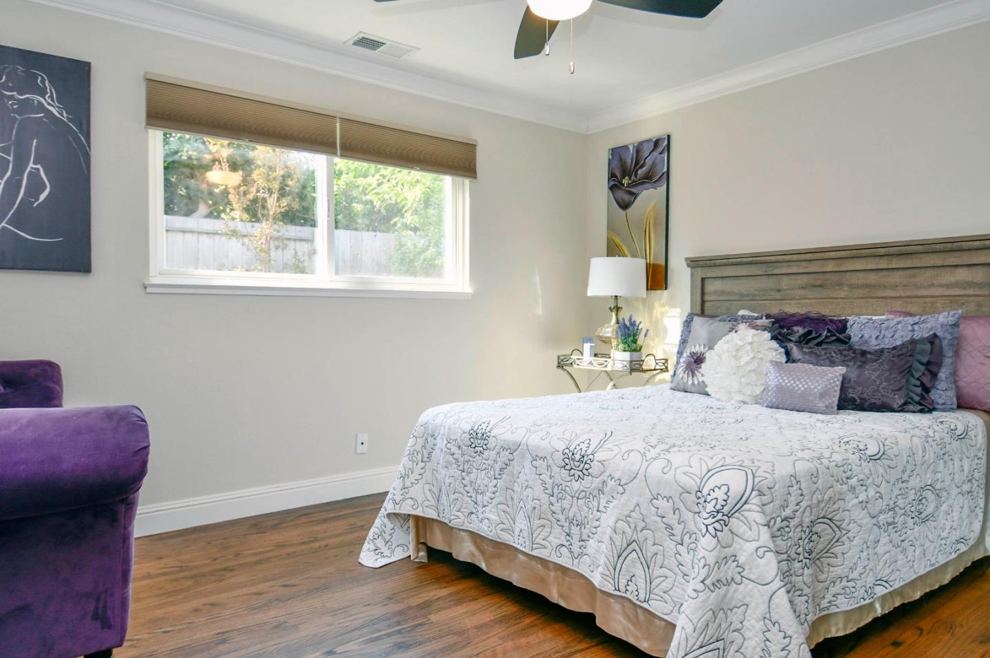 3956 Vía Salice Campbell, CA 95008 - Photo 16 of 21 a bedroom with a bed and a window