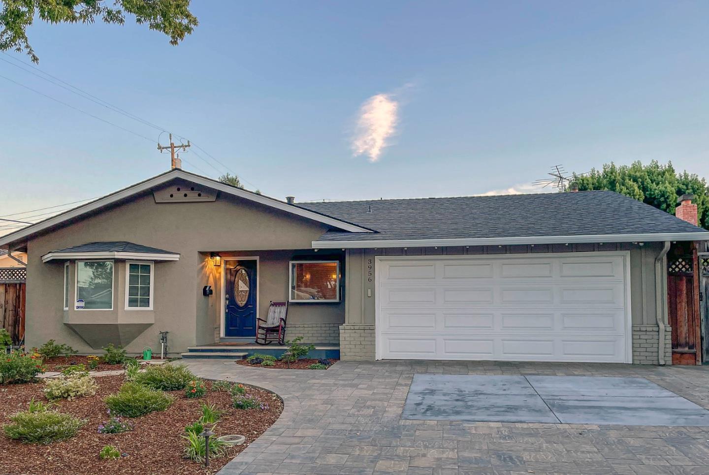 3956 Vía Salice Campbell, CA 95008 - Photo 2 of 21 front view of a house with a patio