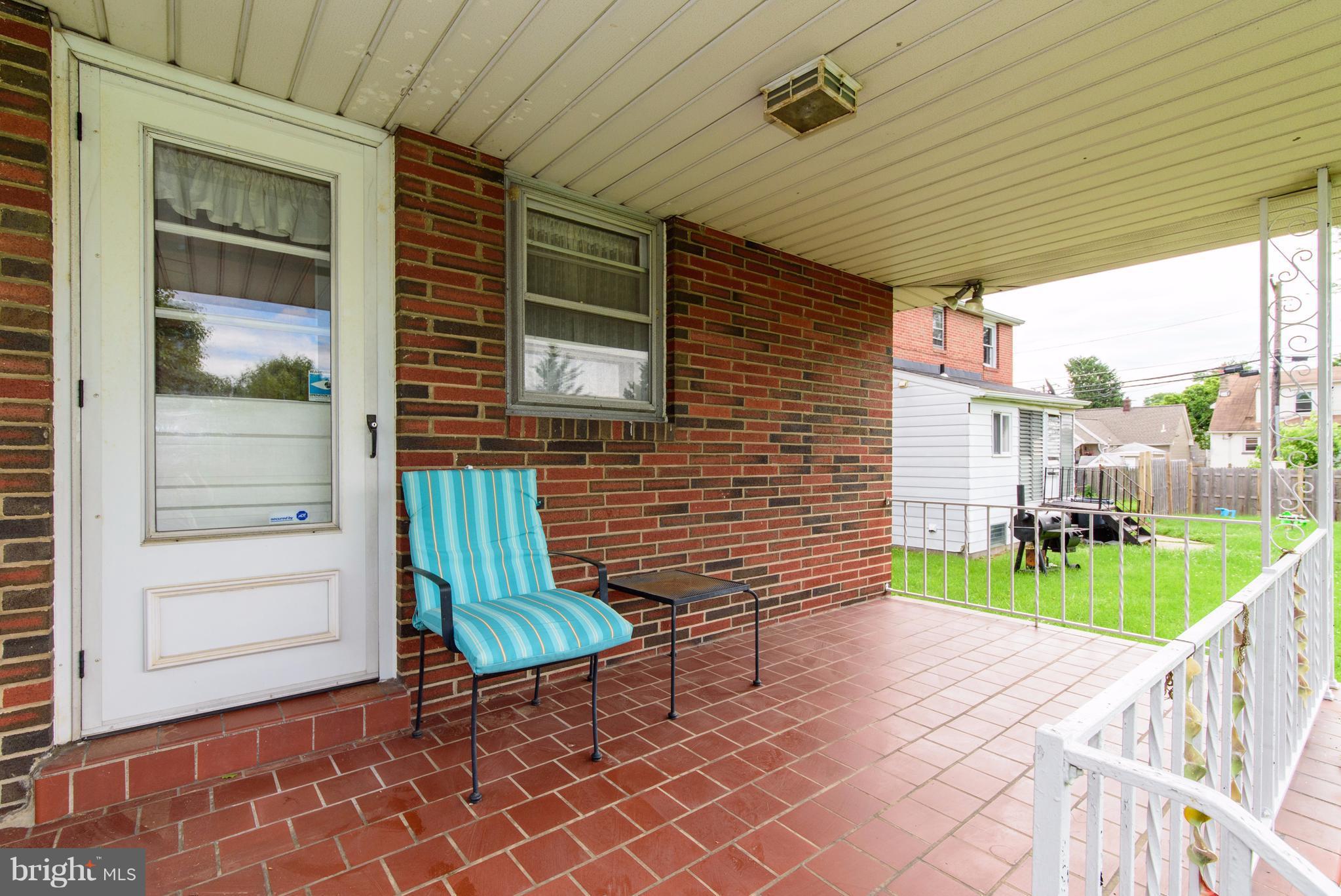 1800 Monumental Road Baltimore, MD 21222 - Photo 28 of 30 Covered Back Porch