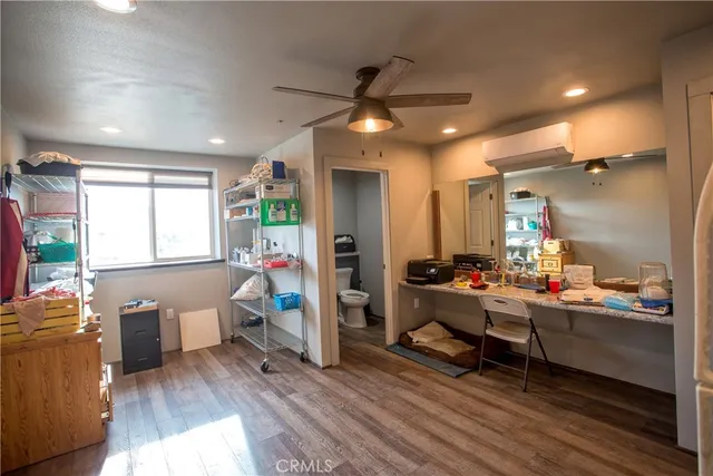 a view of a walk in closet