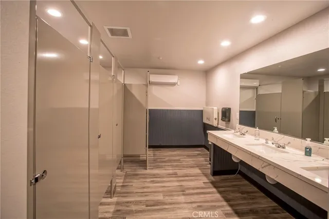 a close view of water heater room