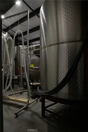 a view of car parked in garage