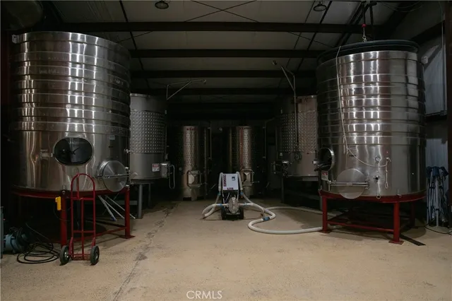 a view of a car garage