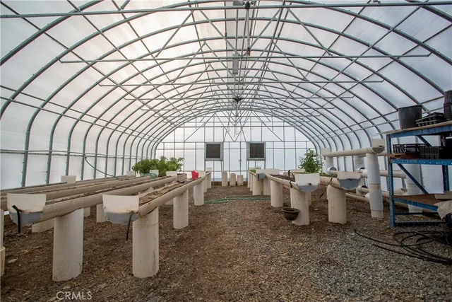 a view of a storage room