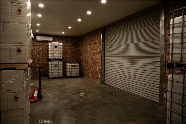 a close view of walk in closet