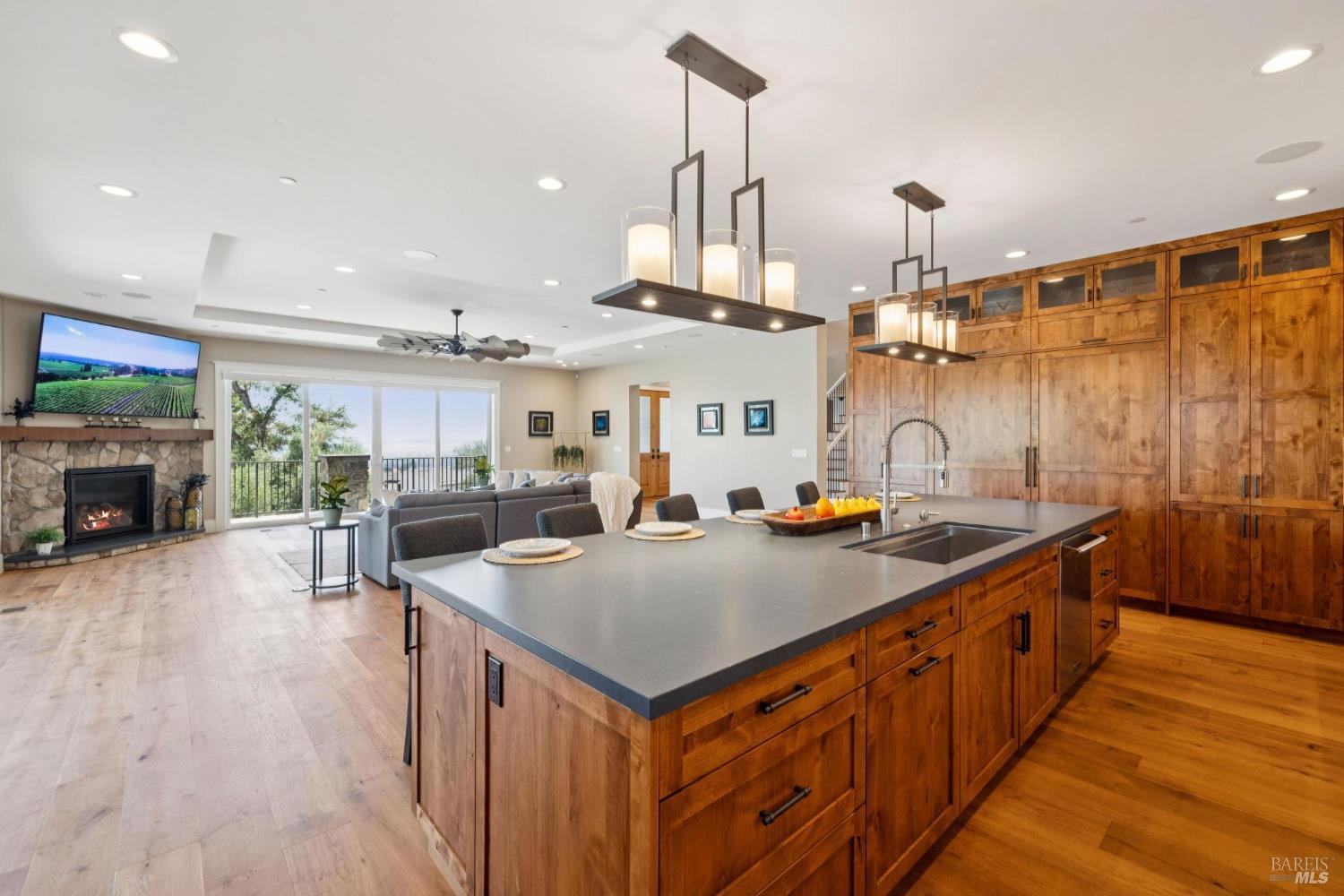 3882 Royal Manor Place Santa Rosa, CA 95404 - Photo 24 of 98 Enjoy the beautiful view of the mountains and rolling hills through Milgard dual pane windows while washing your dishes, cooking dinner and enjoying your kitchen made for gatherings.