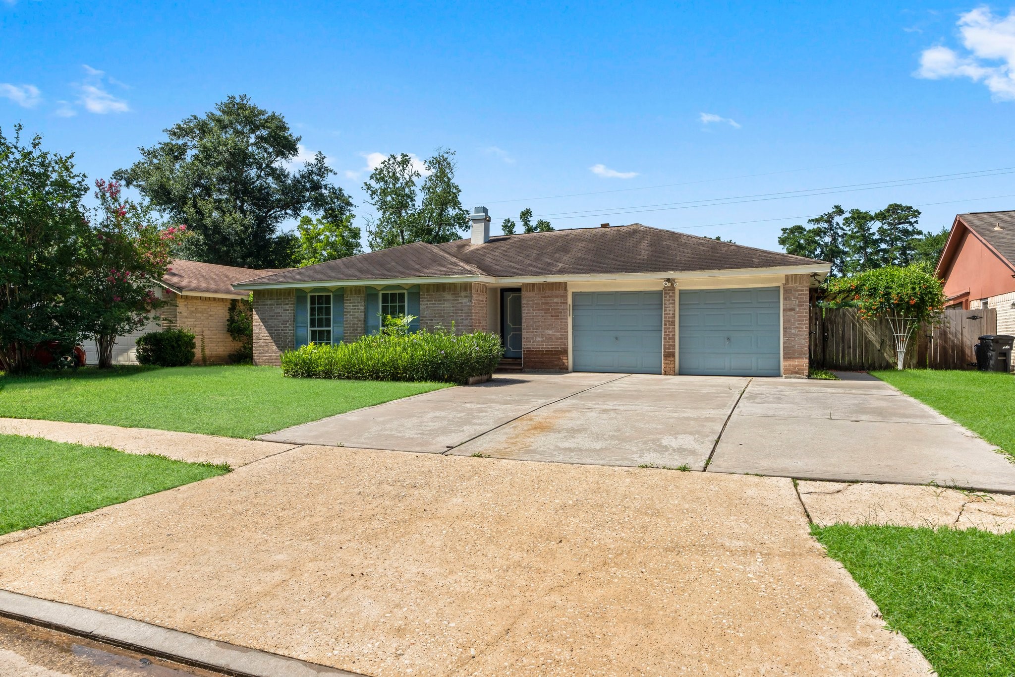3527 Acorn Way Lane Spring, TX 77389 - Photo 2 of 26 a front view of house with yard and green space