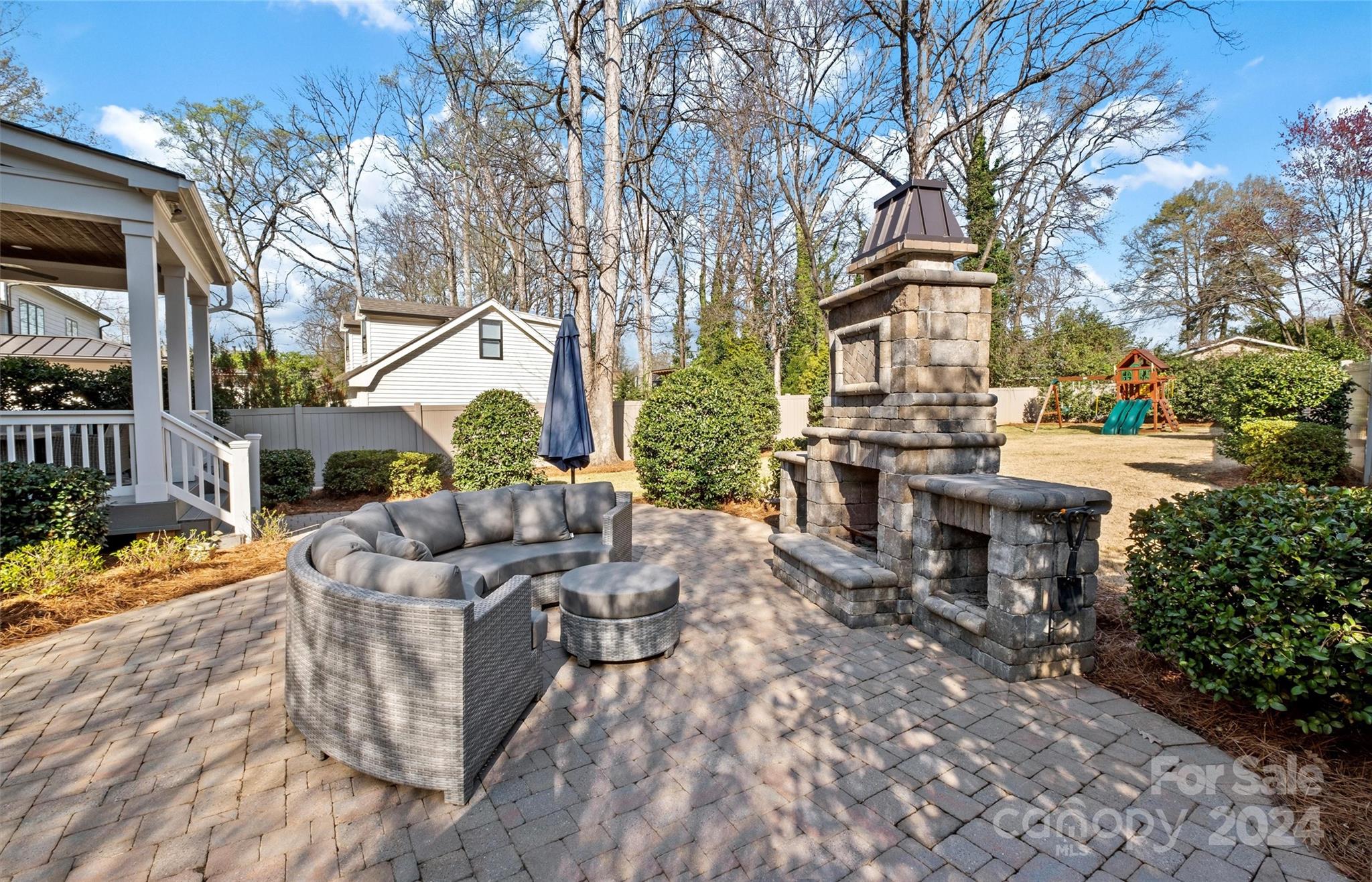 149 McAlway Road Charlotte, NC 28211 - Photo 44 of 48 a view of a house with backyard and sitting area