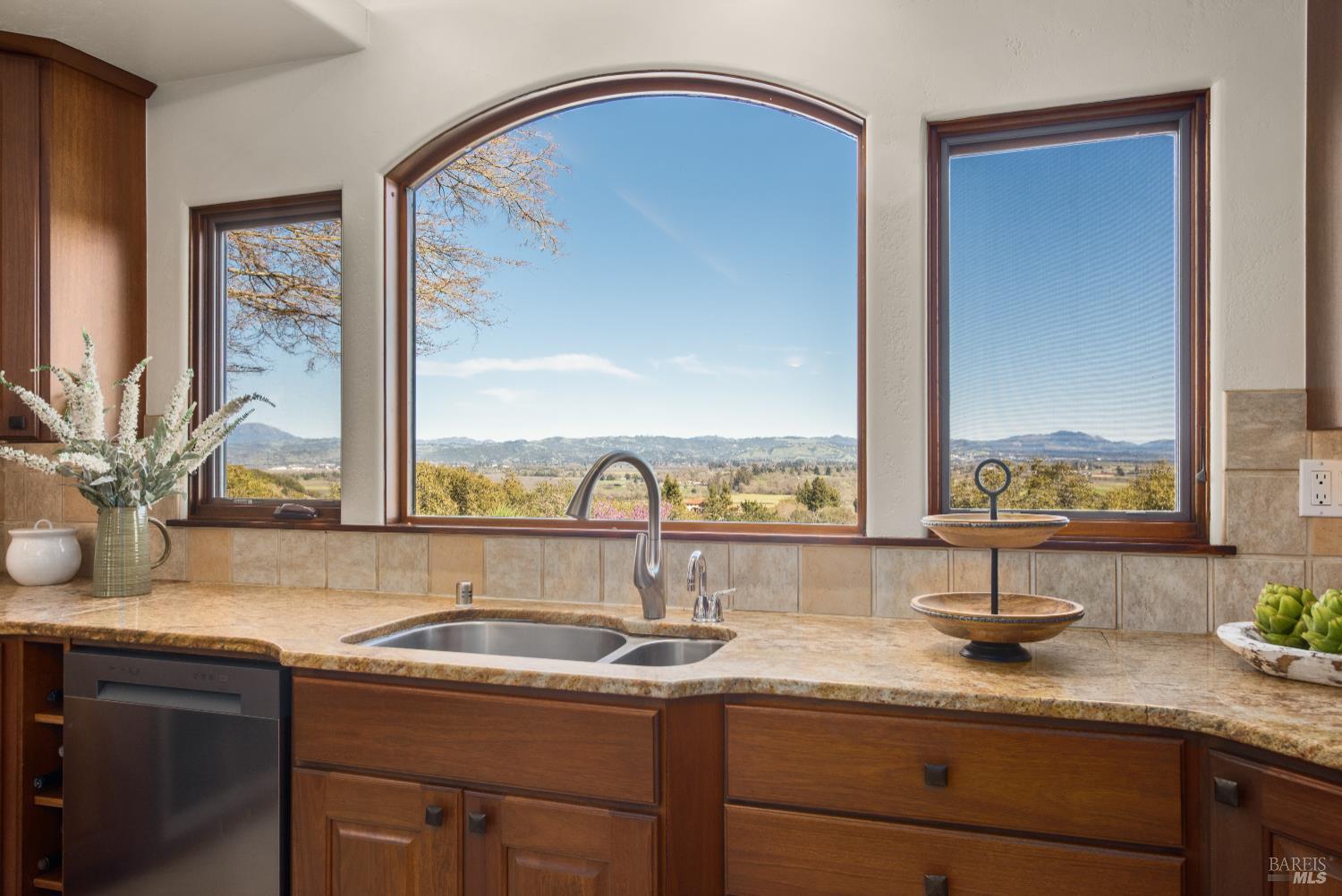 2405 Lewis Road Sebastopol, CA 95472 - Photo 22 of 58 a kitchen with a sink and a window