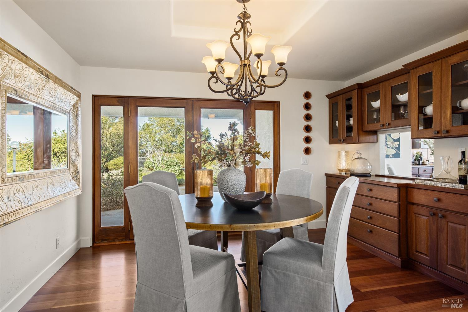 2405 Lewis Road Sebastopol, CA 95472 - Photo 29 of 58 a view of a dining room with furniture window and outside view